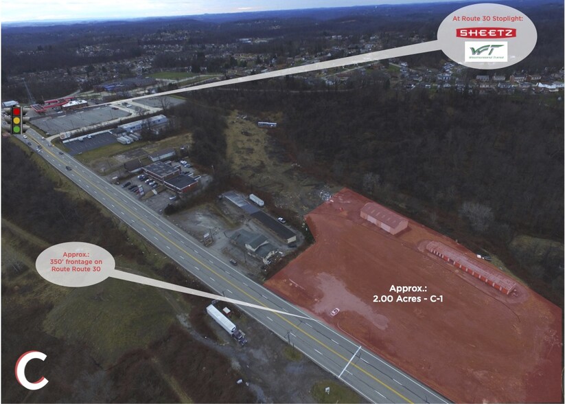 Primary Photo Of 14140 Us-30, Irwin Land For Sale