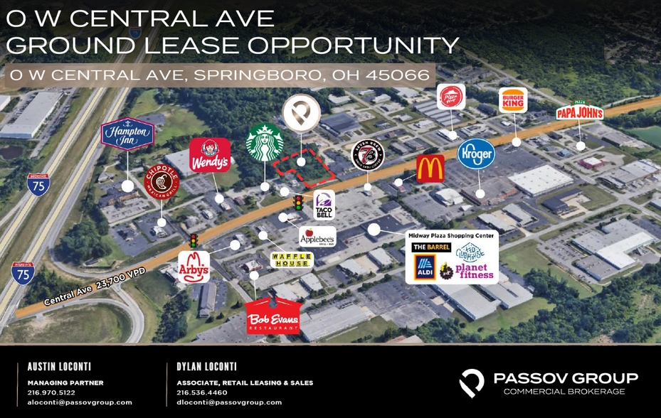 Primary Photo Of 0 W Central Ave, Springboro Land For Lease