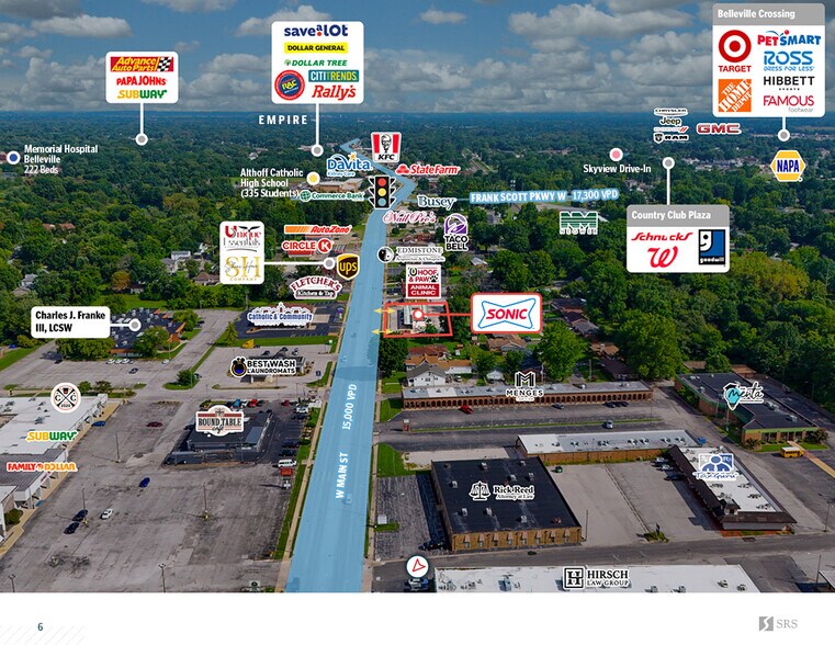 More Photos Of 6208 W Main St, Belleville Fast Food For Sale