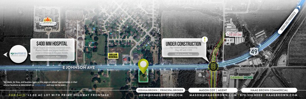 More Photos Of 5911 E Johnson Ave, Jonesboro Land For Sale