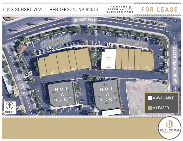 More Photos Of 8 Sunset Way, Henderson Showroom For Lease