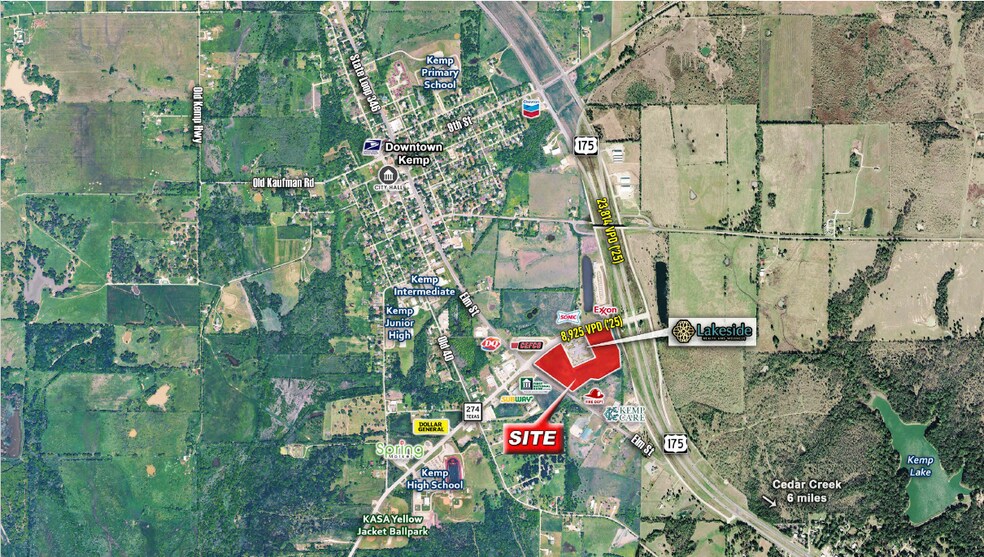 More Photos Of 104 U Texas 274, Kemp Land For Sale