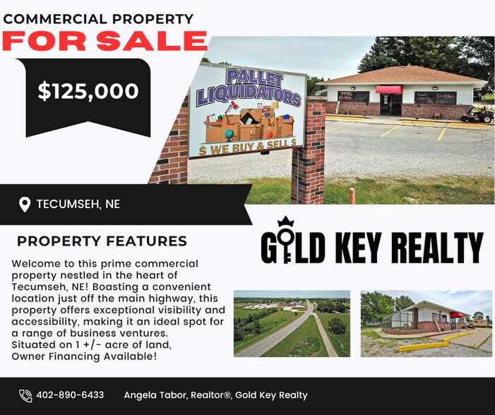 More Photos Of 472 12th St, Tecumseh General Retail For Sale