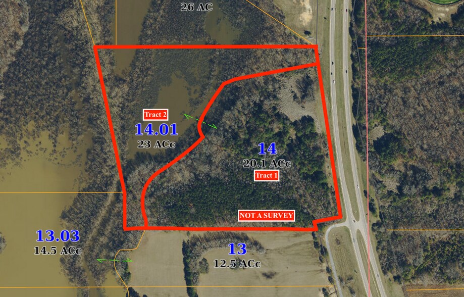 More Photos Of Highway 45 S, Saltillo Land For Sale