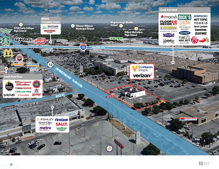 More Photos Of 2350 SW Military Dr, San Antonio Freestanding For Sale