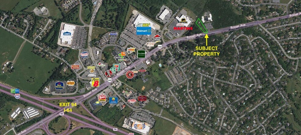 Primary Photo Of 1229 Rosser Ave, Waynesboro Land For Sale