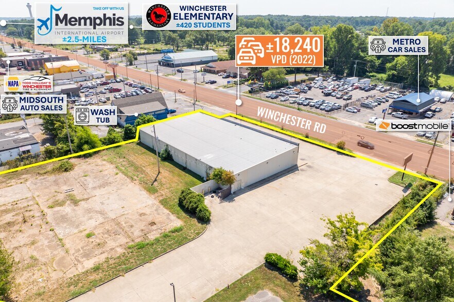 More Photos Of 1760 Winchester Rd, Memphis Freestanding For Sale