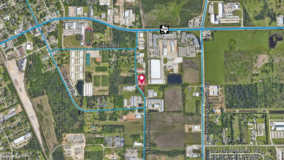 More Photos Of 535 S Persimmon St, Tomball Warehouse For Lease