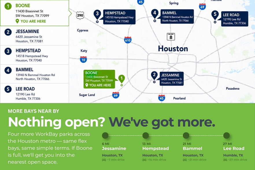 More Photos Of 11430 Bissonnet St, Houston Warehouse For Lease