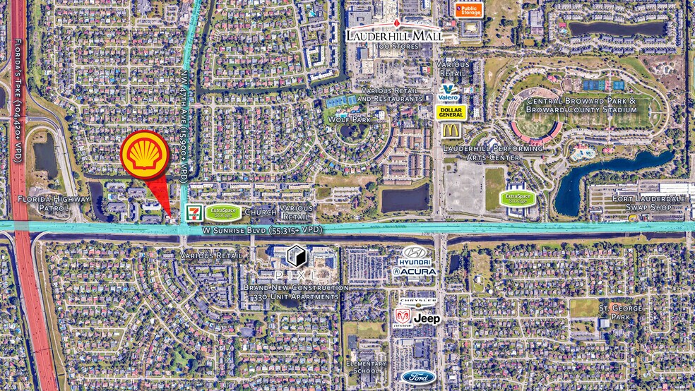 More Photos Of 4701 W Sunrise Blvd, Plantation Service Station For Sale