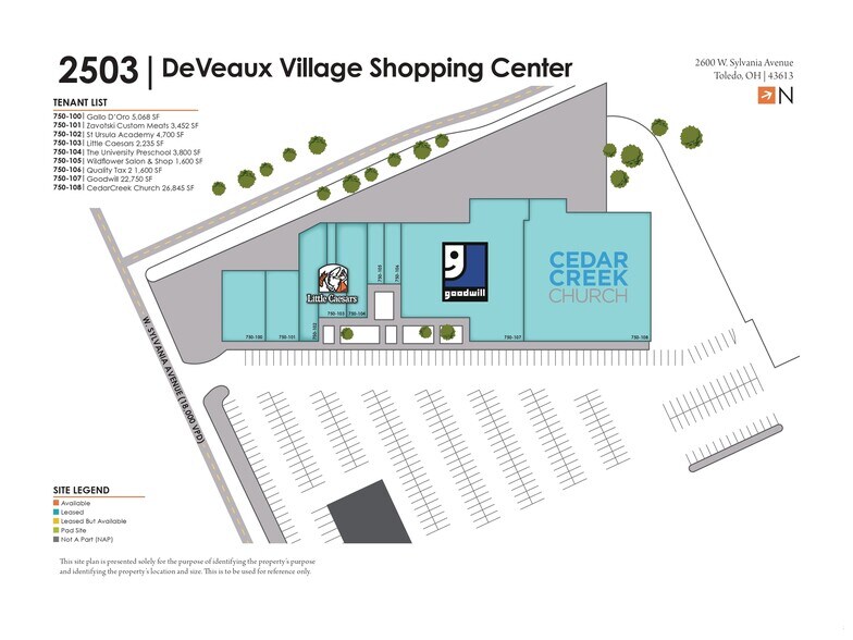 More Photos Of 2600-2602 W Sylvania Ave, Toledo Storefront For Sale