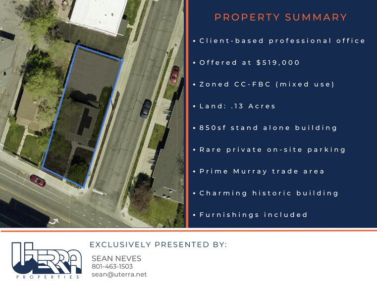 More Photos Of 167 E Vine St, Murray Office For Sale