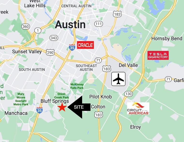 More Photos Of Thaxton and Sassman Intersection, Austin Land For Sale
