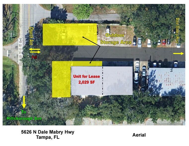 More Photos Of 5626 N Dale Mabry Hwy, Tampa Warehouse For Lease