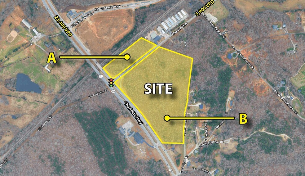 Primary Photo Of Hwy 521 @ Waxhaw Hwy, Lancaster Land For Sale