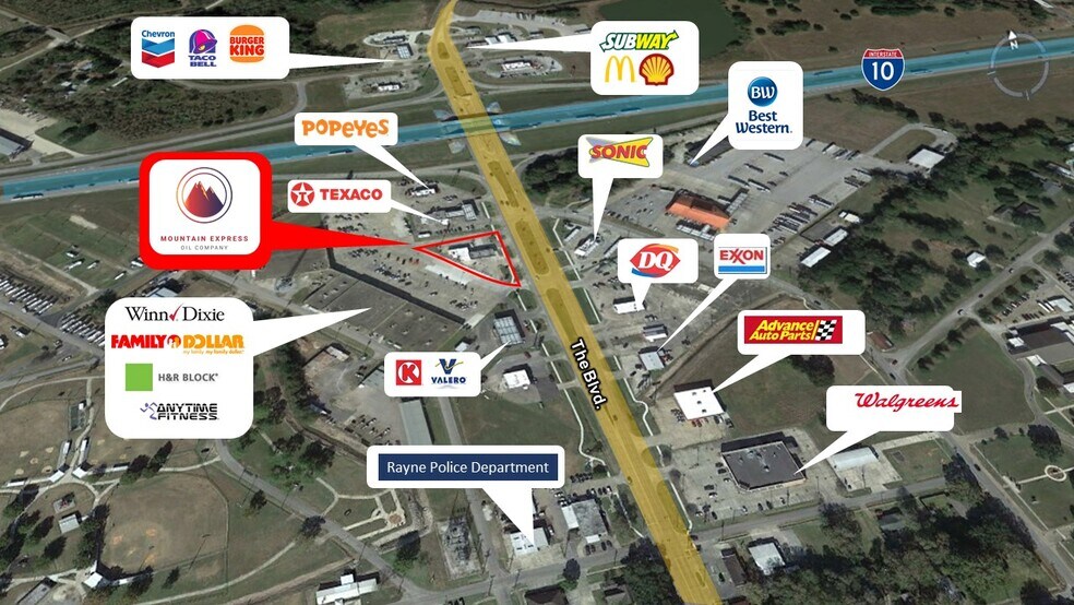 More Photos Of 1419 The Blvd, Rayne Service Station For Lease