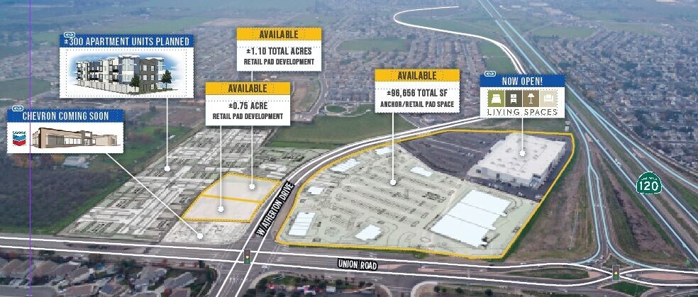 Primary Photo Of SWC Union Rd, Manteca Unknown For Lease