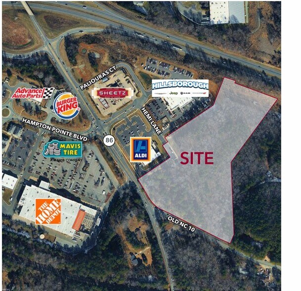 More Photos Of 2032 N Carolina 86, Hillsborough Land For Sale