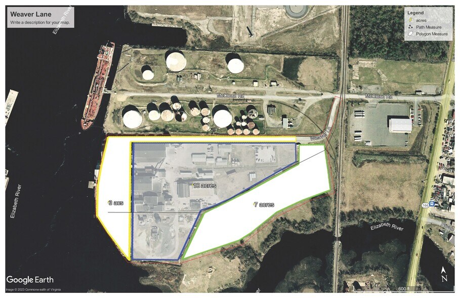 More Photos Of 700 Weaver Ln, Chesapeake Land For Lease