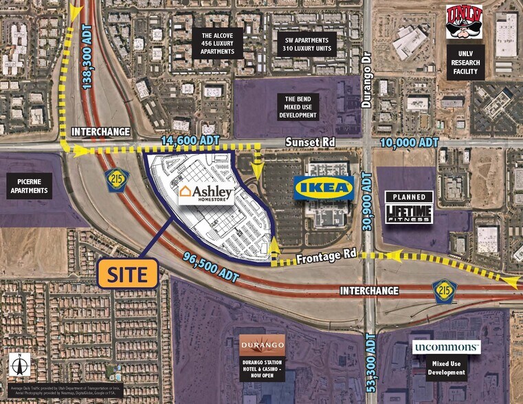 More Photos Of S SEC CR 215 & Sunset Rd., Las Vegas Land For Lease
