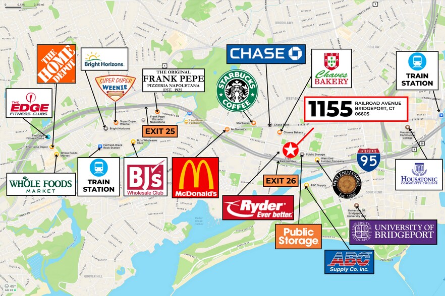 More Photos Of 1155 Railroad Ave, Bridgeport Showroom For Sale