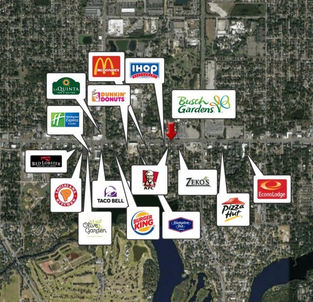 More Photos Of 3601 E Busch Blvd, Tampa Storefront Retail Office For Sale