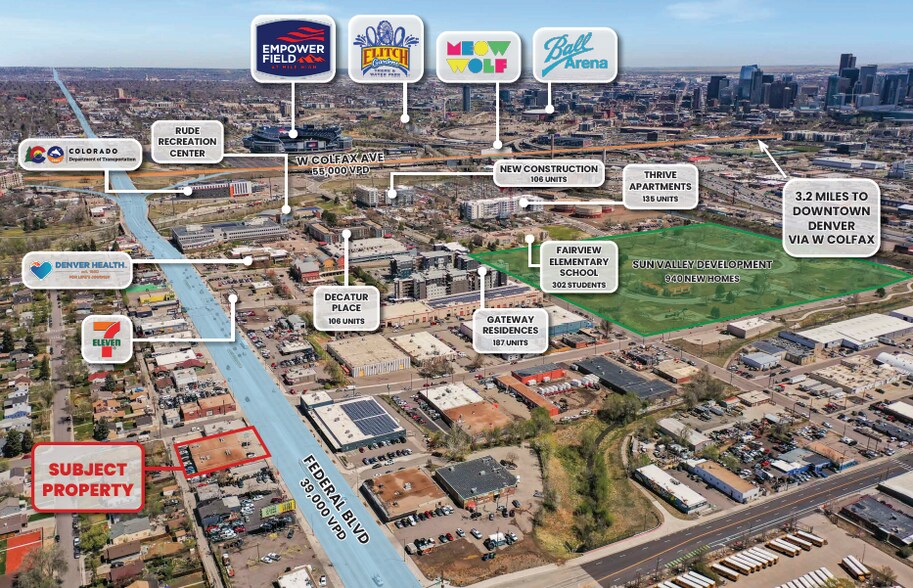 More Photos Of 877-881 Federal Blvd, Denver Medical For Lease