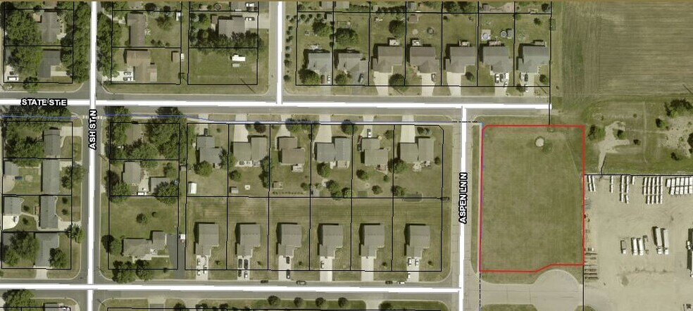 Primary Photo Of 1X Aspen Lane N., Belle Plaine Land For Sale