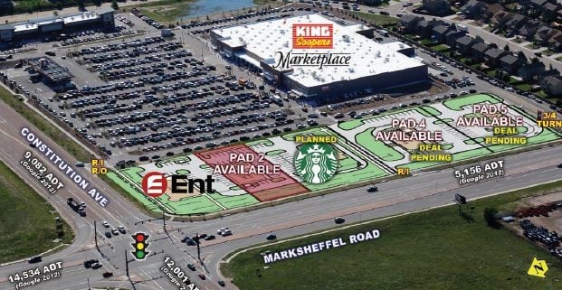 Primary Photo Of SEC Constitution Ave & Marksheffel Rd, Colorado Springs Land For Lease
