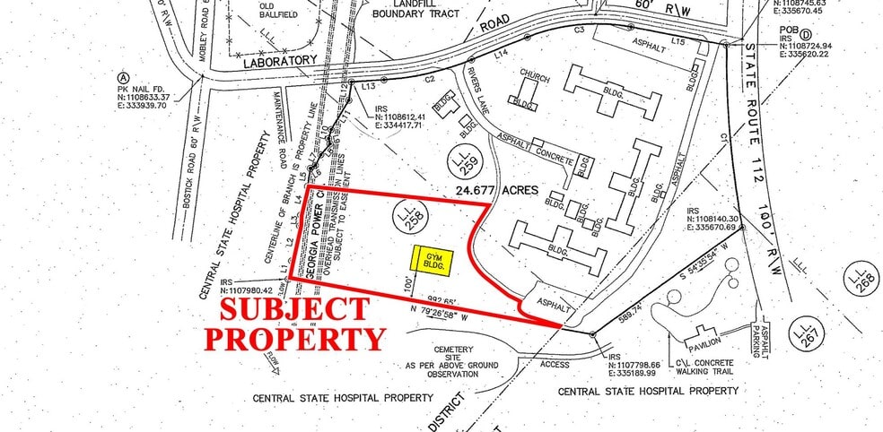 More Photos Of Rivers Lane, Off Laboratory Rd, Milledgeville Fitness Center For Sale