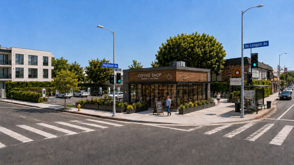More Photos Of 1358 N Highland Ave, Los Angeles Land For Sale