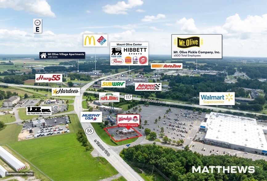 More Photos Of 306 NC Highway 55 W, Mount Olive Fast Food For Sale