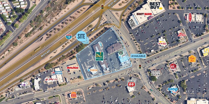 More Photos Of 880 W Red Cliffs Dr, Washington Storefront For Lease