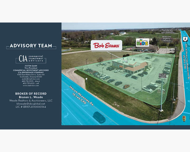 More Photos Of 3524 Indian Meadows Dr, Hamilton Restaurant For Sale