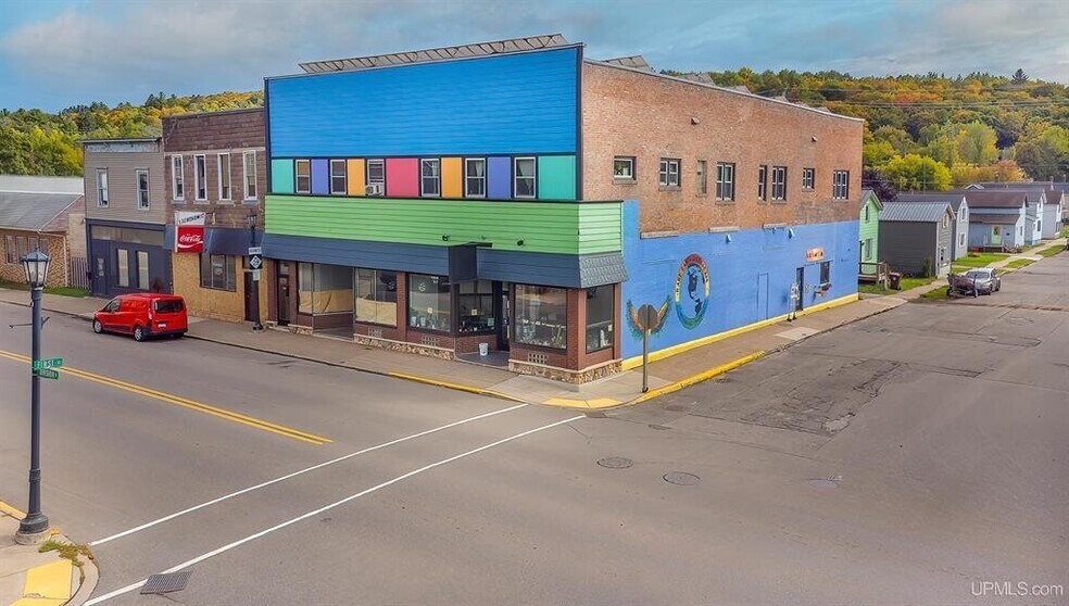 Primary Photo Of 200-206 E Division St, Ishpeming Storefront Retail Residential For Sale