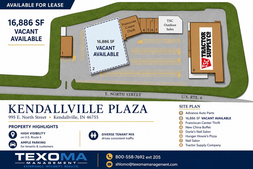 More Photos Of 835 E North St, Kendallville Unknown For Lease