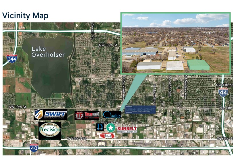 More Photos Of 7444 Melrose Ln, Oklahoma City Warehouse For Lease