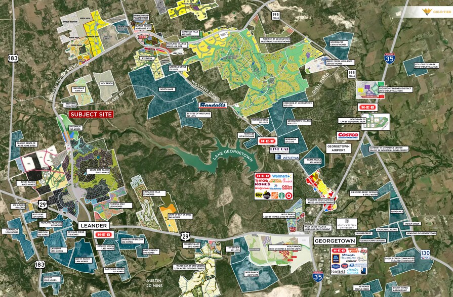 More Photos Of 24500 Ronald W Reagan Blvd, Liberty Hill Land For Sale