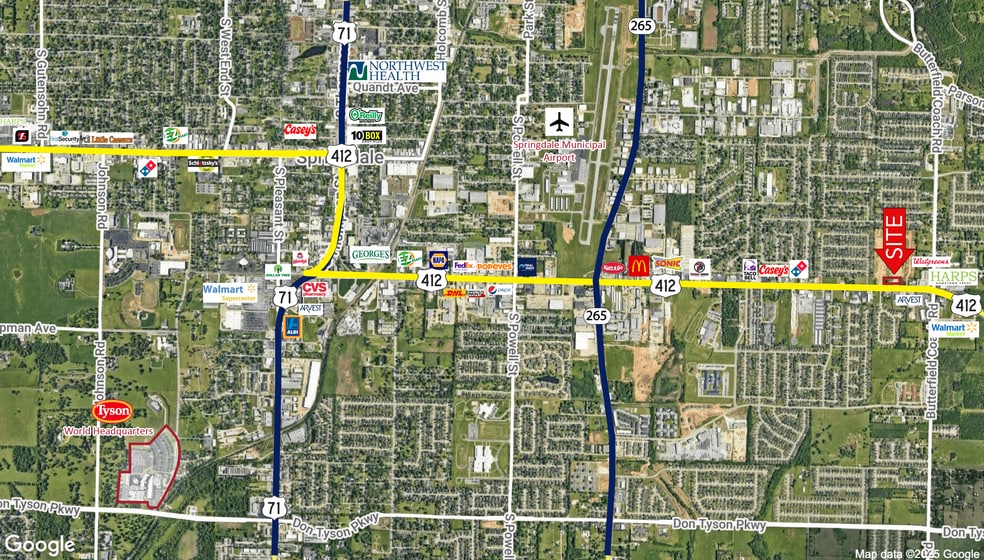 More Photos Of 3018 E Robinson Ave, Springdale Land For Sale