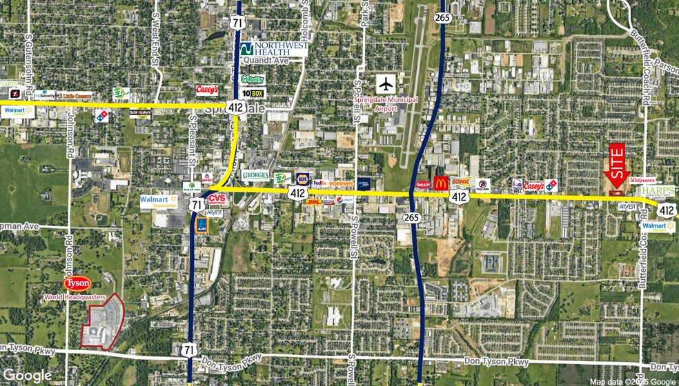 More Photos Of 3018 E Robinson Ave, Springdale Land For Sale