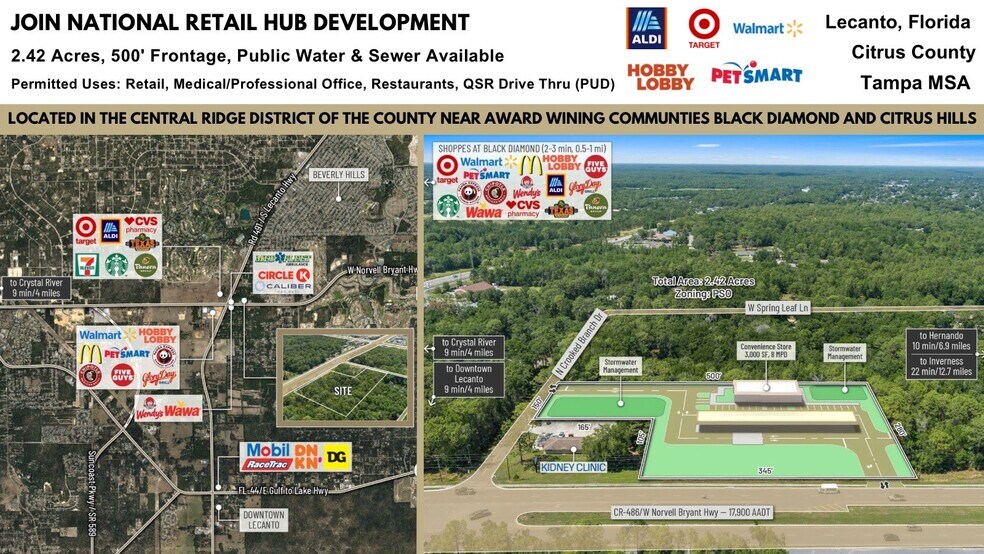 Primary Photo Of 2767 Norvell Bryant hwy, Lecanto Land For Sale