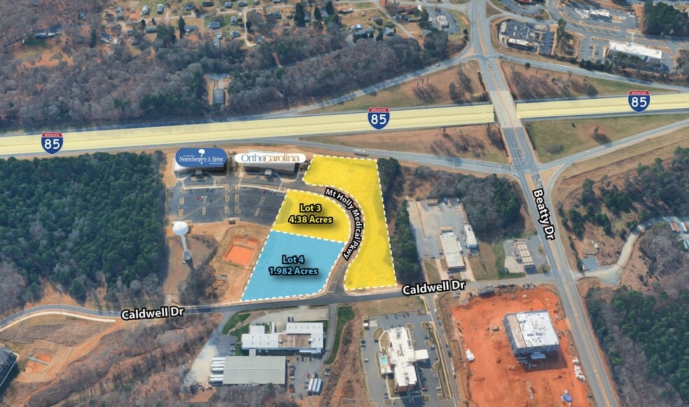 Primary Photo Of 540 Mount Holly Medical Pky, Belmont Land For Sale