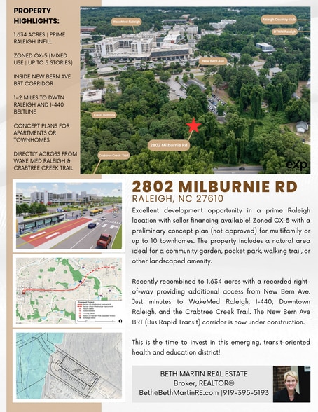 More Photos Of 2802 Milburnie Rd, Raleigh Land For Sale