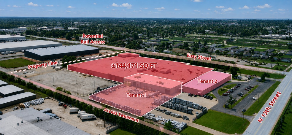 More Photos Of 1315 N 13th St, Rogers Manufacturing For Lease