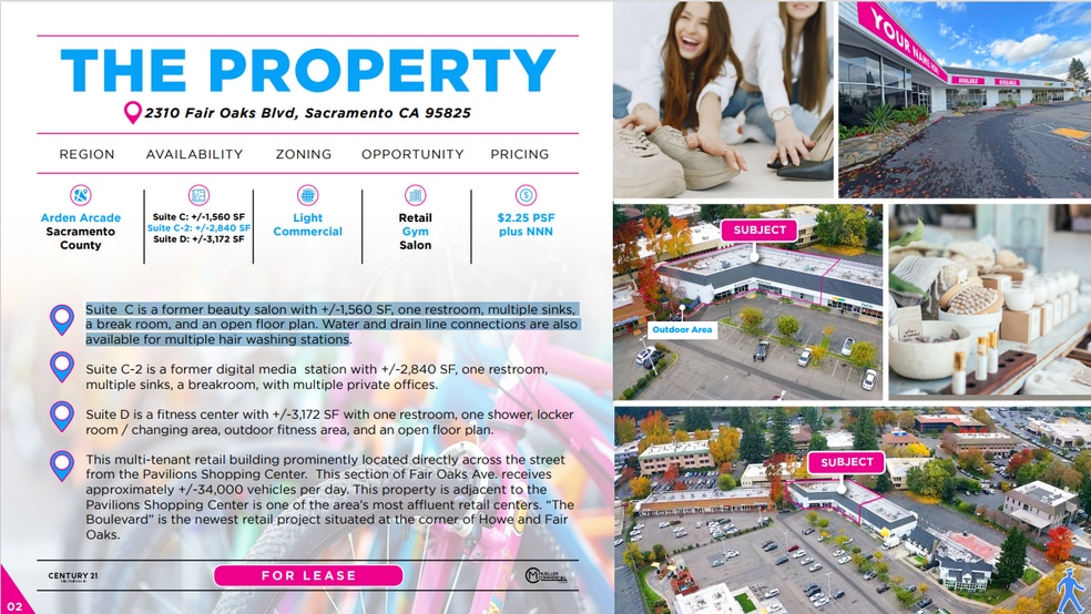 More Photos Of 2310 Fair Oaks Blvd, Sacramento General Retail For Lease