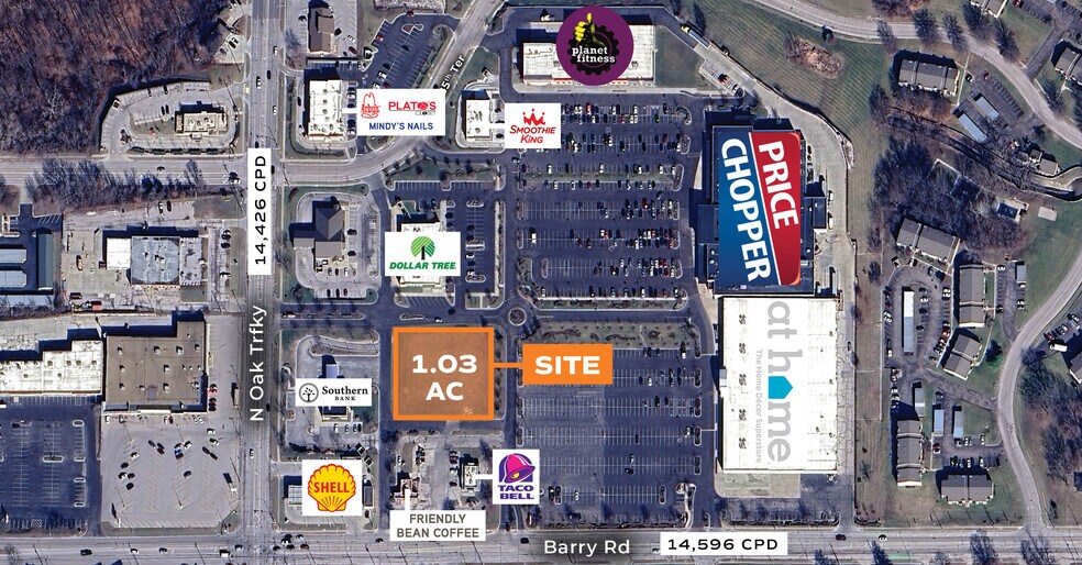 Primary Photo Of 420 NE Barry Rd, Kansas City Land For Lease