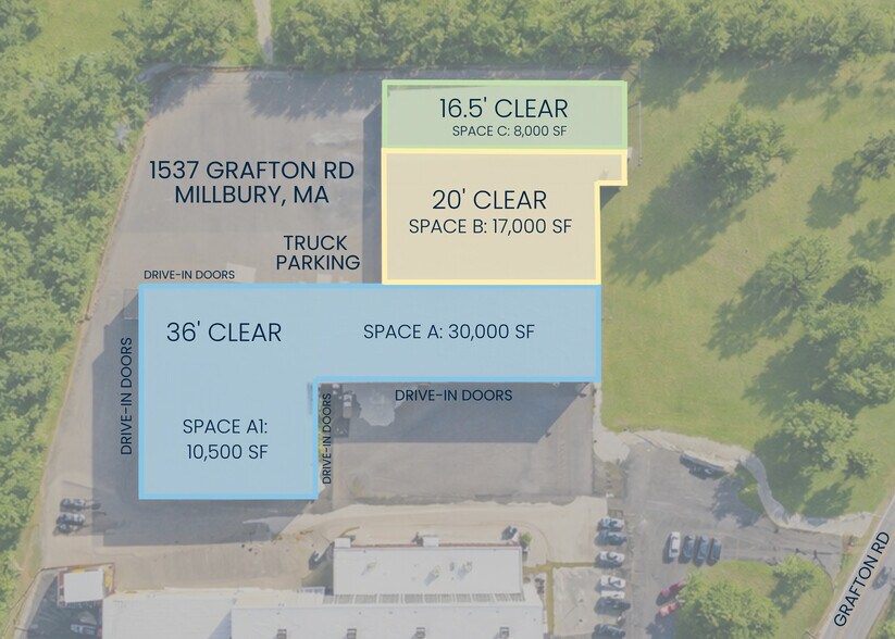 More Photos Of 1537 Grafton Rd, Millbury Warehouse For Lease