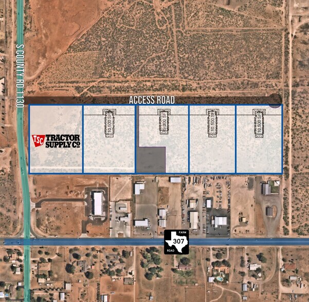 More Photos Of BTS on SCR 1130 & FM 307, Midland Land For Sale