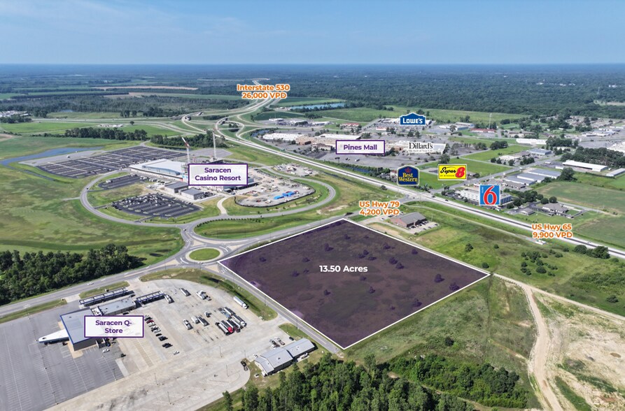 More Photos Of U.S. Highway 79, Pine Bluff Land For Sale