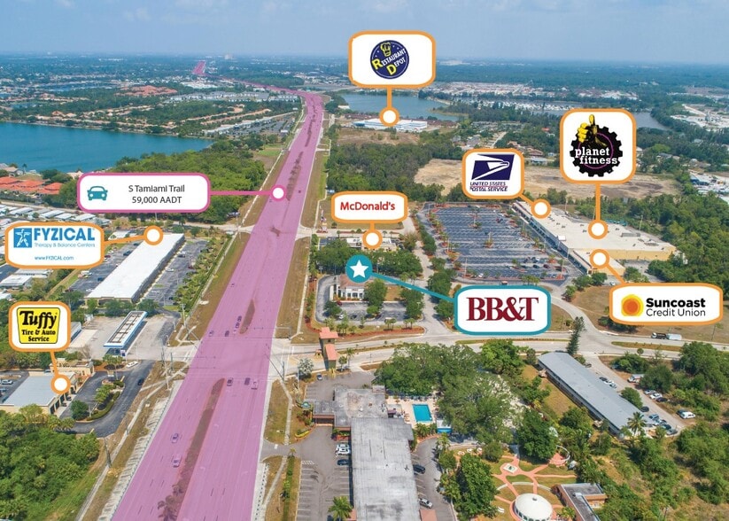 More Photos Of 18031 S Tamiami Trl, Fort Myers Bank For Lease